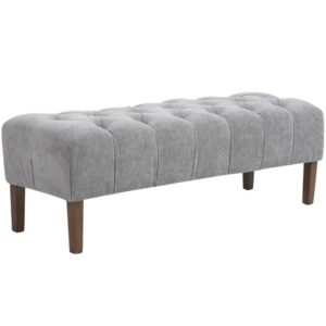Banqueta Santi Gris Claro