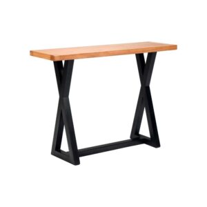 Mesa arrimo nico - Negro/Miel