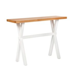 Mesa Arrimo Emi - Blanco/Miel